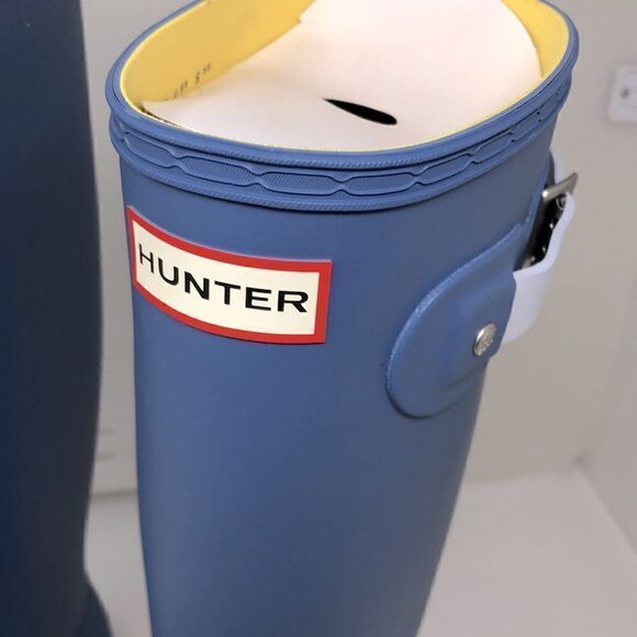Hunter Original Tall Calendar Sole Rain Boots NEW in box Size US 7 - Picture 6 of 10